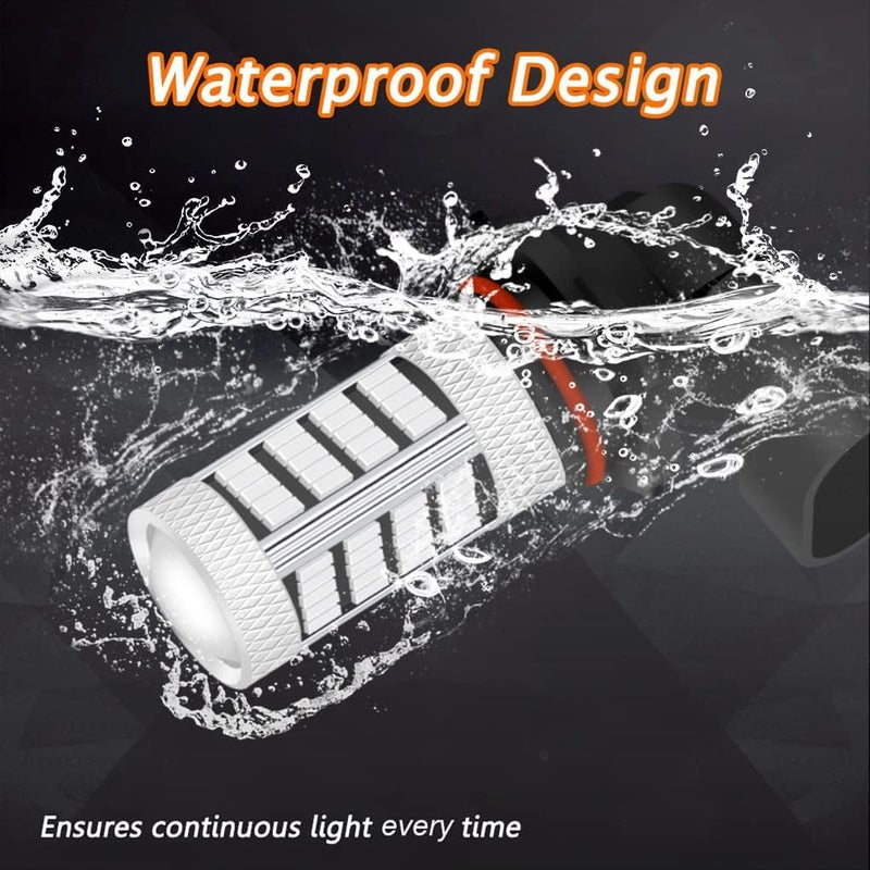 GLOFE High Power 92smd LED Bulbs Red 9005 9006 9145 9140 H10 Super Bright Fog Light or Daytime Running Driving Lights (DRL Lamps) Replacement for Cars,Trucks, SUVs, Vans - Image 5